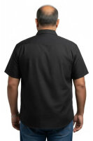 Lavecchia Herren Kurzarmhemd Hka-14 (Schwarz, 5XL)