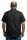Lavecchia Herren Kurzarmhemd Hka-14 (Schwarz, 5XL)