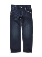 Lavecchia Herren Comfort Fit Jeans 5753 (Darkblue, 48)