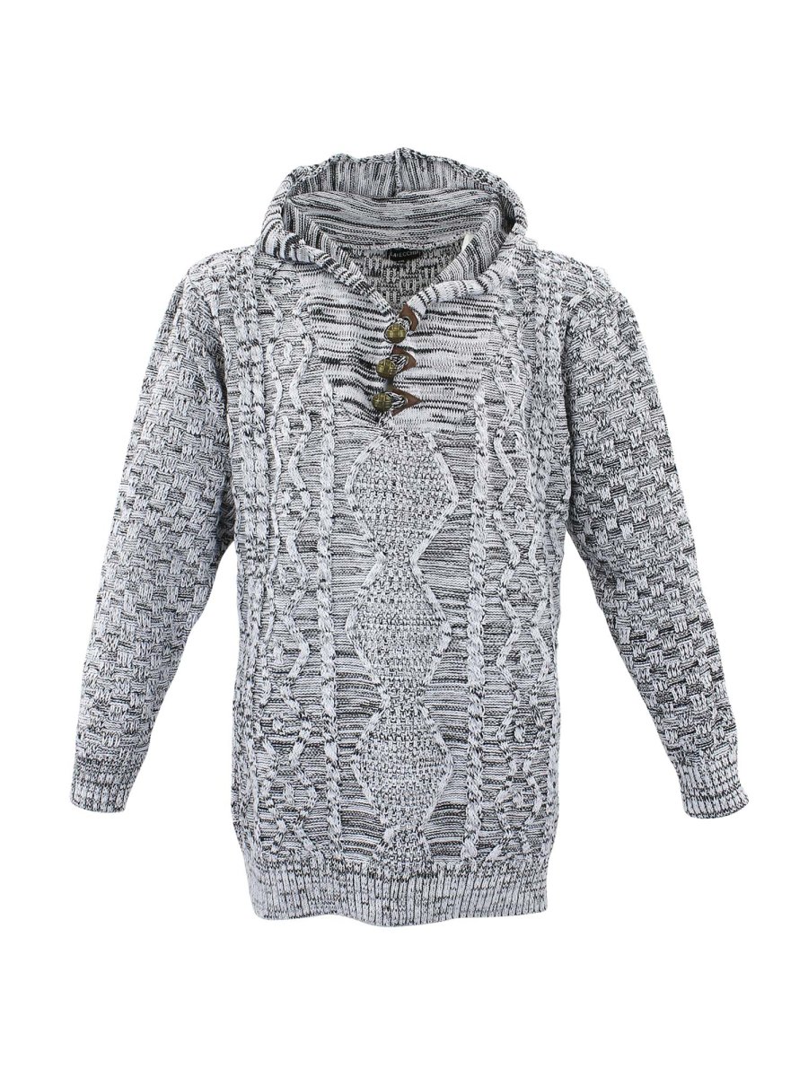 Onsoyours Strickjacke Herren Cardigan Pullover Schalkragen Herbst
