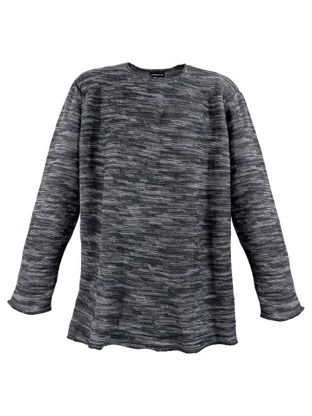 Lavecchia Herren Strickpullover LV-498 (Anthrazit, 3XL)