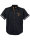 Lavecchia Herren Kurzarmhemd 1128 (Dark-Black, 4XL)