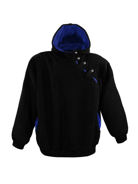 Lavecchia Herren Kapuzen Hoodie LV-213 (Black, 4XL)