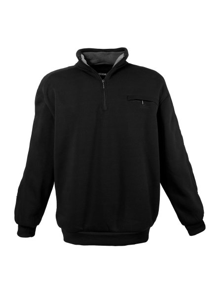Lavecchia Herren Sweatshirt LV-2100 (Black, 3XL)