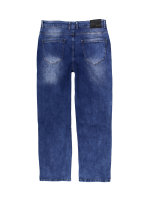 Lavecchia Herren Comfort Fit Jeans LV-501 (Stoneblau, 42/30)