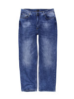 Lavecchia Herren Comfort Fit Jeans LV-501 (Stoneblau, 42/32)