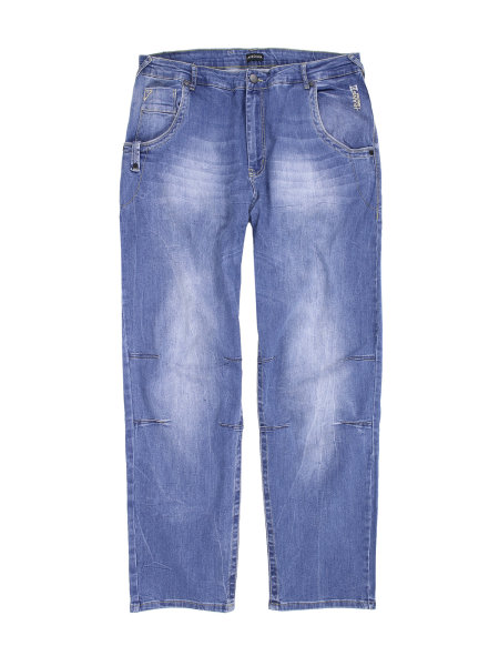 Lavecchia Herren Comfort Fit Jeans LV-601 (Stoneblau, 44/30)