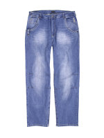 Lavecchia Herren Comfort Fit Jeans LV-601 (Stoneblau, 42/32)