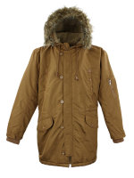 Lavecchia Herren Jacke LV-701 (Camel-Brown, 4XL)