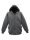 Lavecchia Herren Hoodie "Two in one" LV-109 (Anthrazit, 7XL)