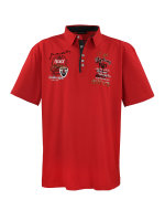 Lavecchia Herren Poloshirt LV-3101 (Rot, 7XL)