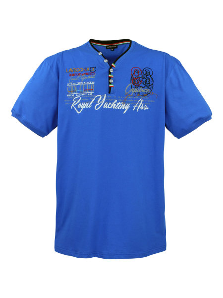 Lavecchia Herren T-Shirt LV-608 (Royalblau, 4XL)