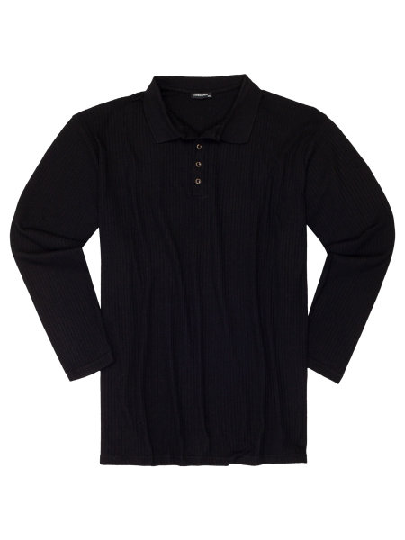 Lavecchia Herren Strickpullover LV-1005 Schwarz 4XL