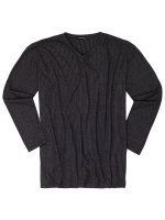 Lavecchia Herren Strickpullover LV-1006 Anthrazit 3XL