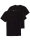 Lavecchia Herren T-Shirt Rundhals (2 Stück) LV-122 Schwarz 4XL