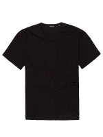 Lavecchia Herren T-Shirt V-Ausschnitt (2 Stück) LV-123 Schwarz 7XL