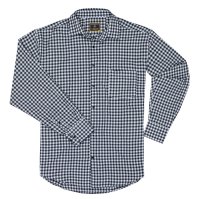 Lavecchia Herren Langarmhemd HLA17 (Jeansblau-Weiß, 4XL)