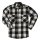 Lavecchia Herren Flanellhemd LV-262A (Schwarz-Weiß, 7XL)